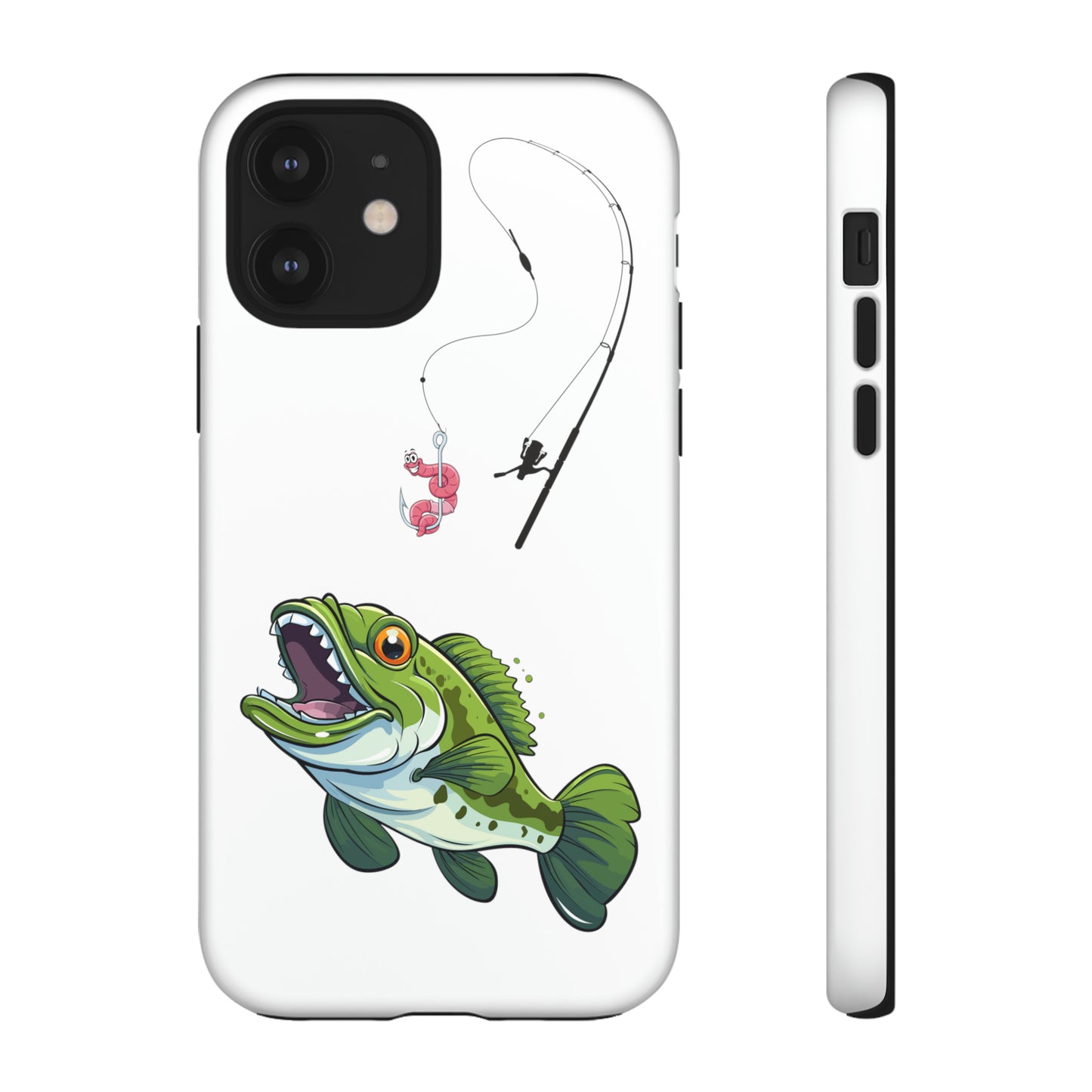 Tough Phone Case - Cartoon Bass