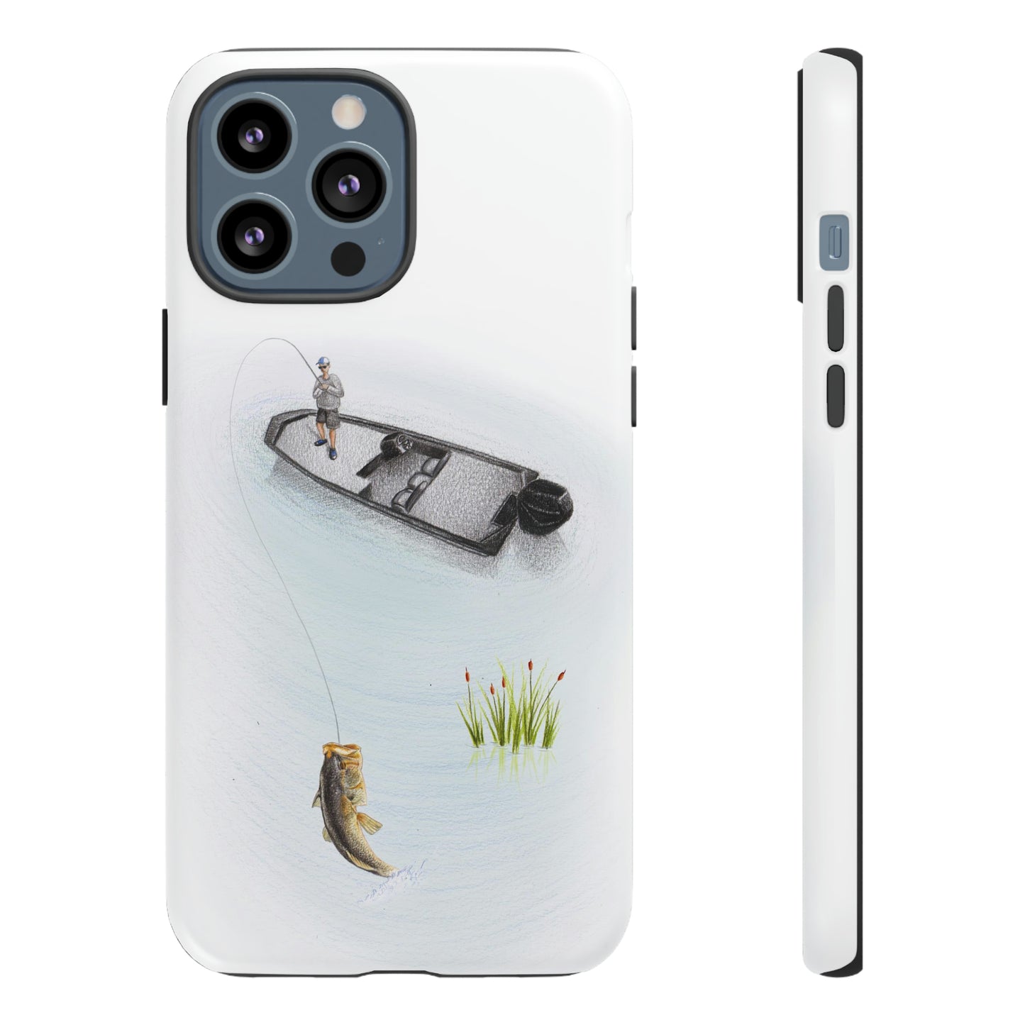 Tough Phone Case - Boat Fishing