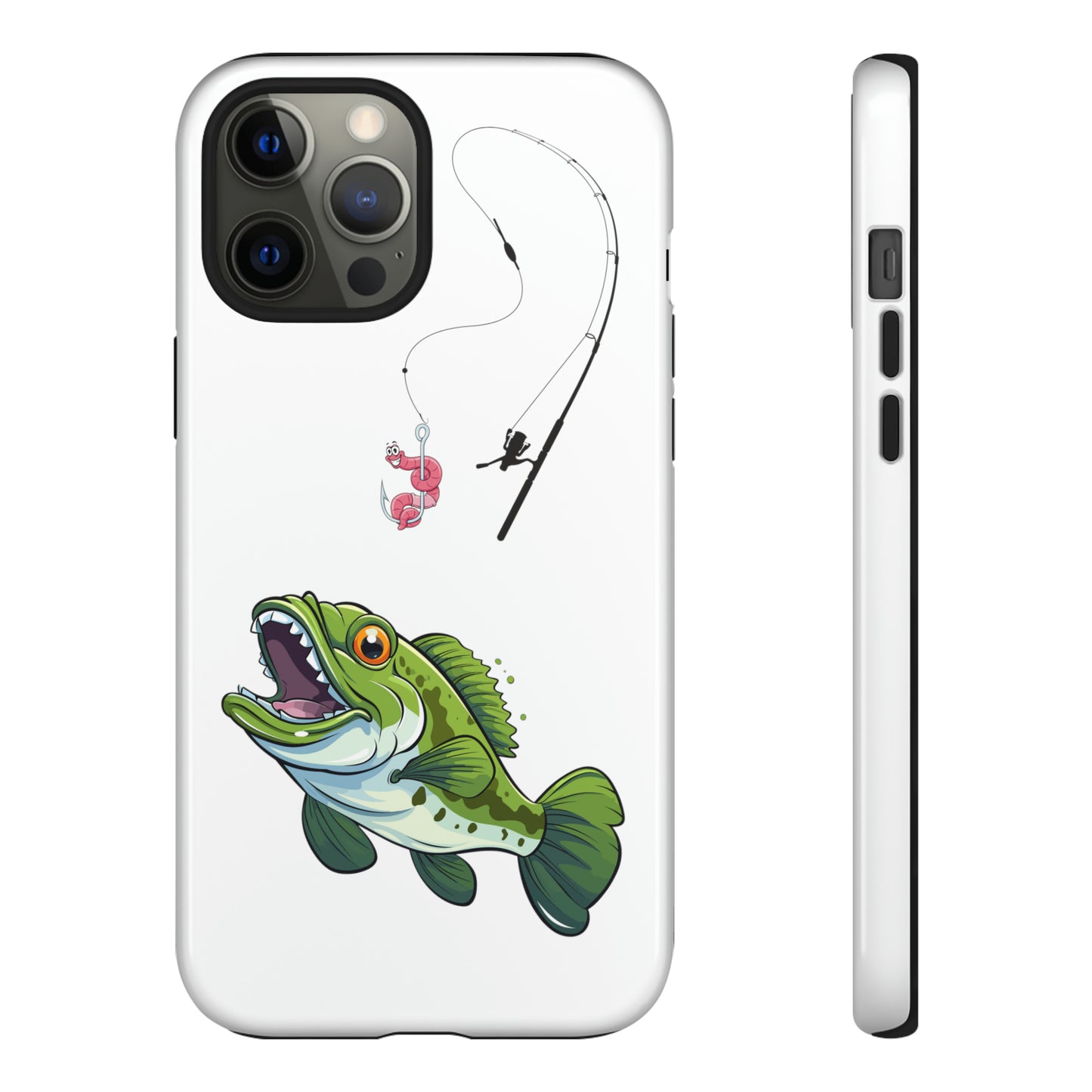 Tough Phone Case - Cartoon Bass