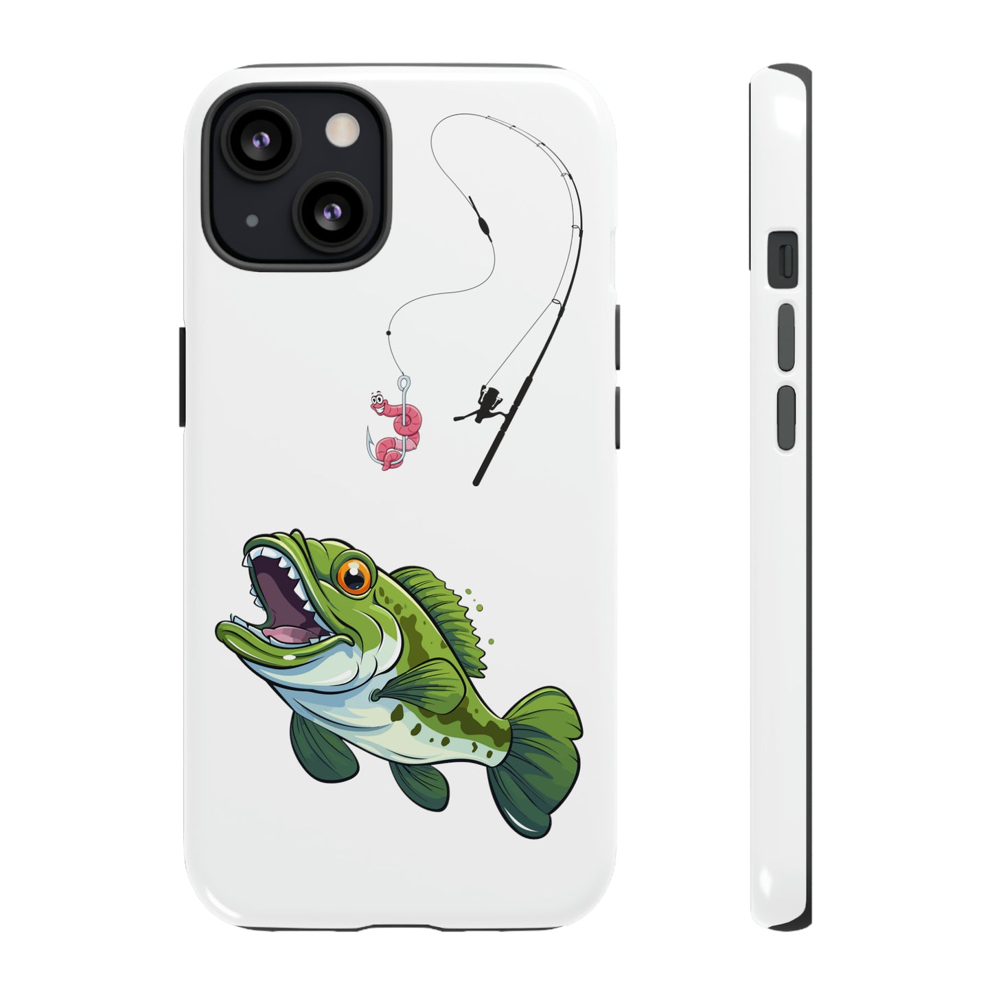 Tough Phone Case - Cartoon Bass