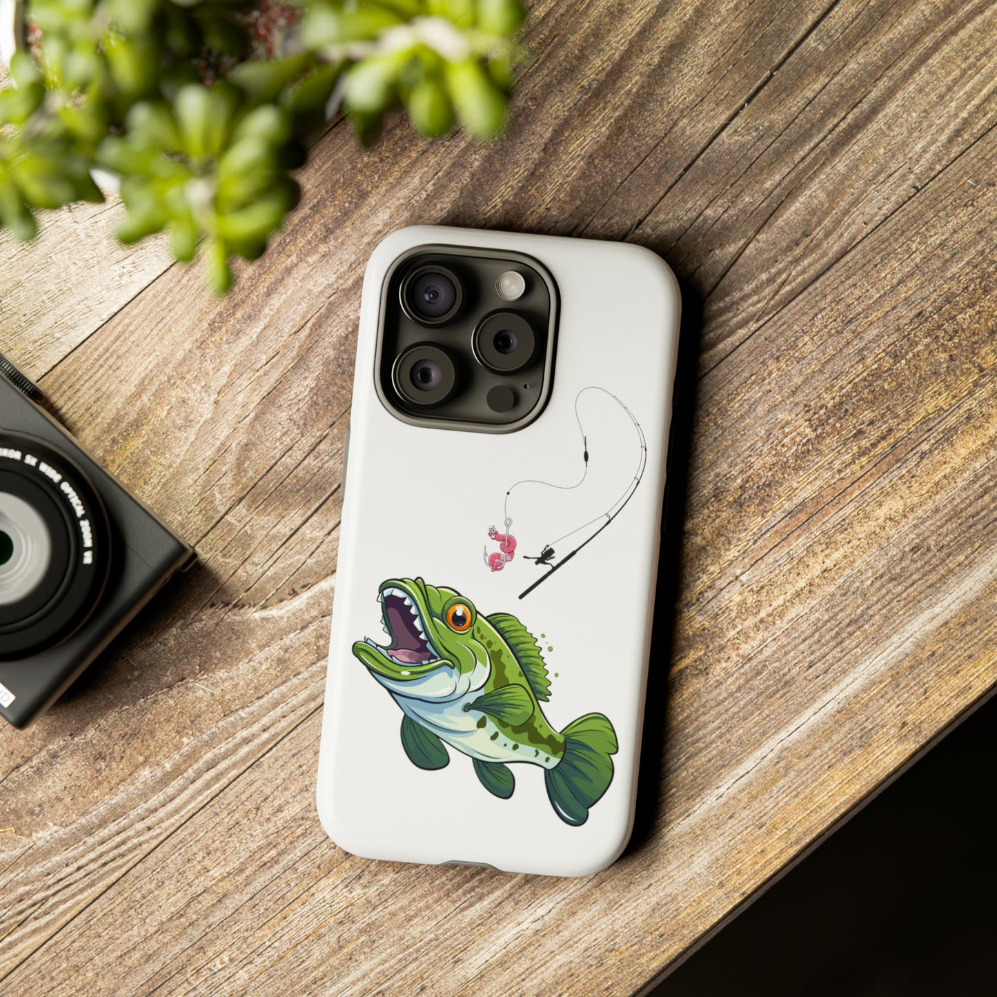 Tough Phone Case - Cartoon Bass