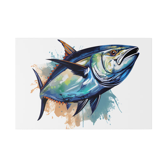 Bluefin Tuna - Matte Canvas