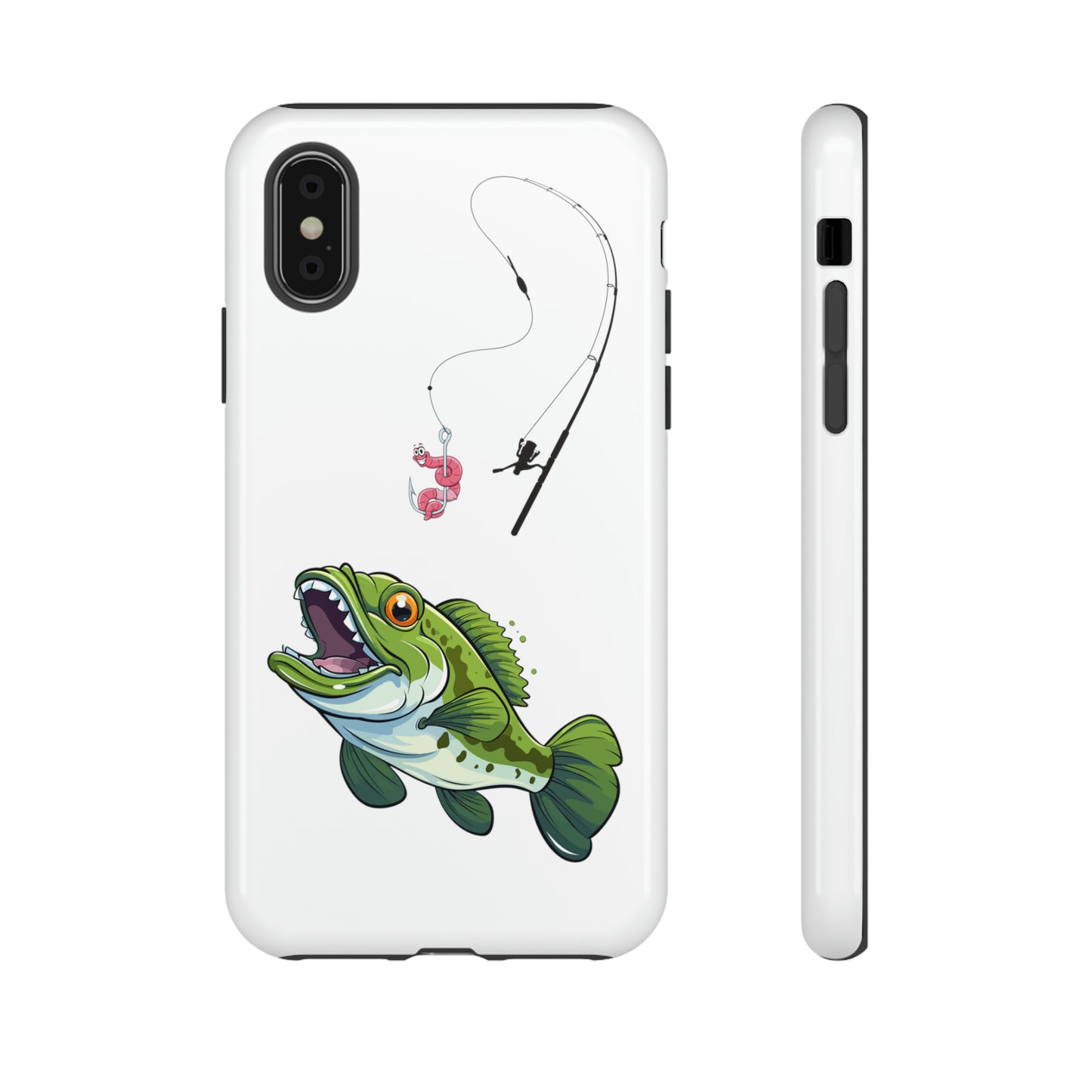 Tough Phone Case - Cartoon Bass