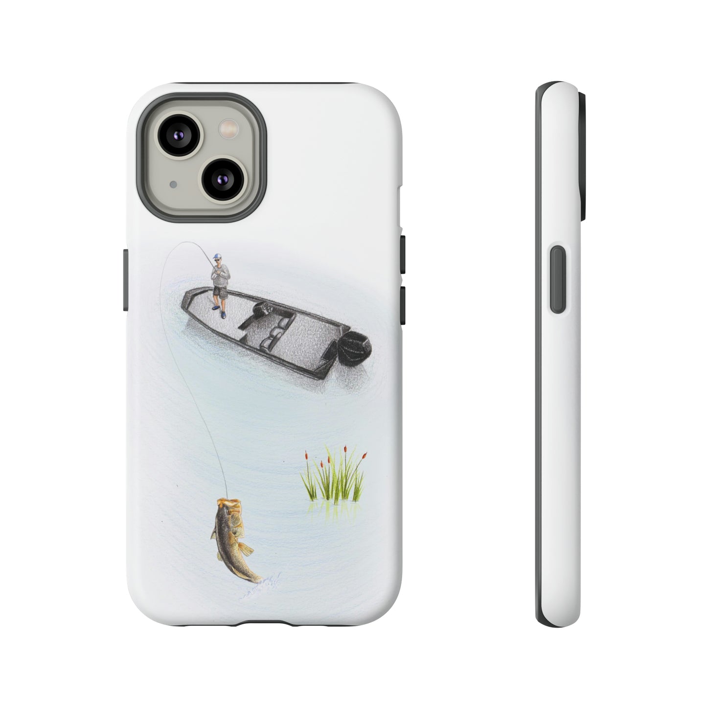 Tough Phone Case - Boat Fishing