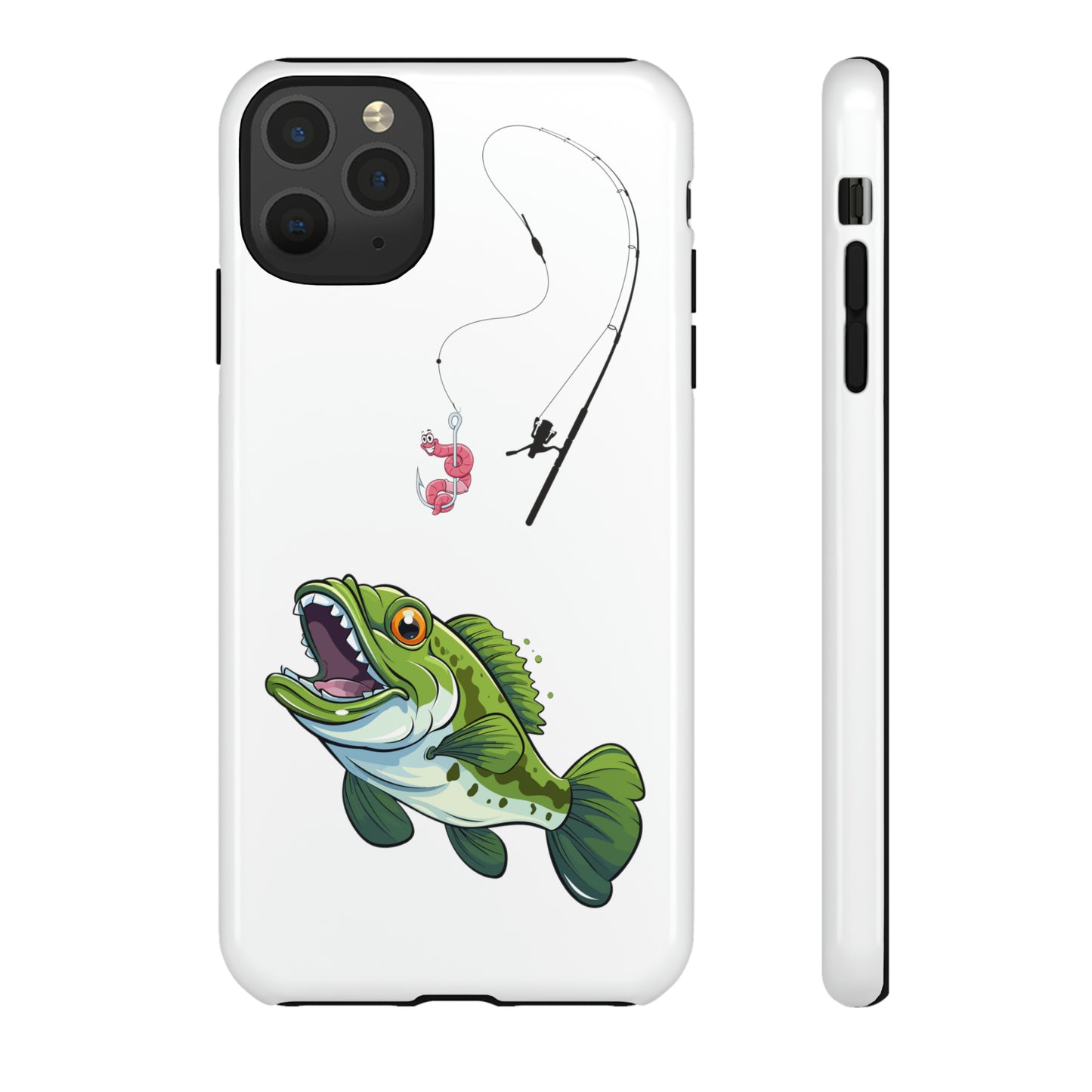 Tough Phone Case - Cartoon Bass