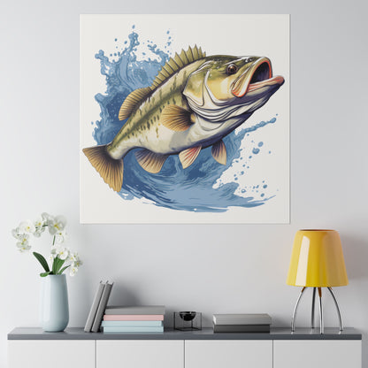 Bass - Matte Canvas