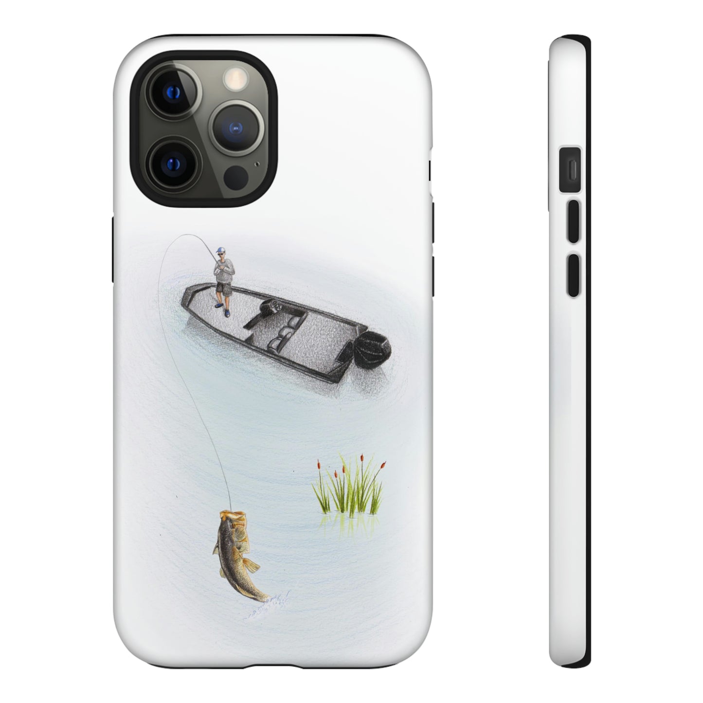 Tough Phone Case - Boat Fishing