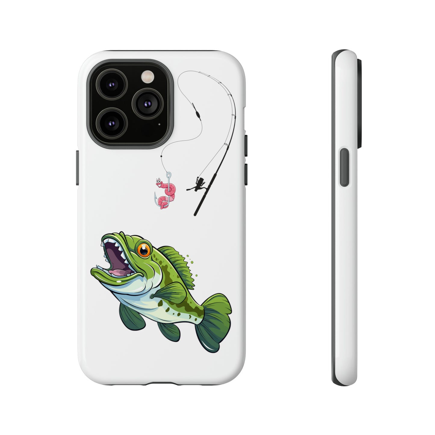 Tough Phone Case - Cartoon Bass