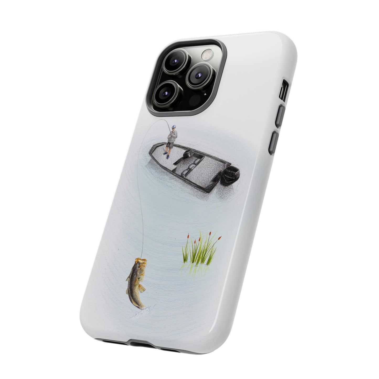 Tough Phone Case - Boat Fishing