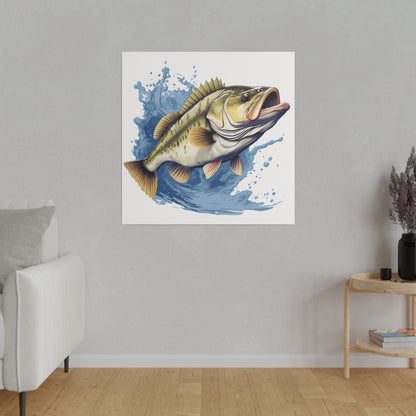 Bass - Matte Canvas