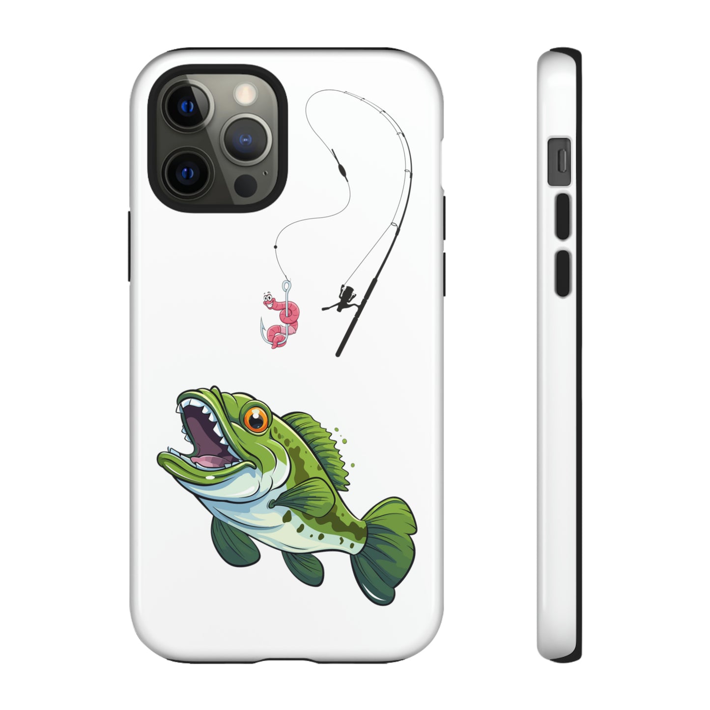 Tough Phone Case - Cartoon Bass