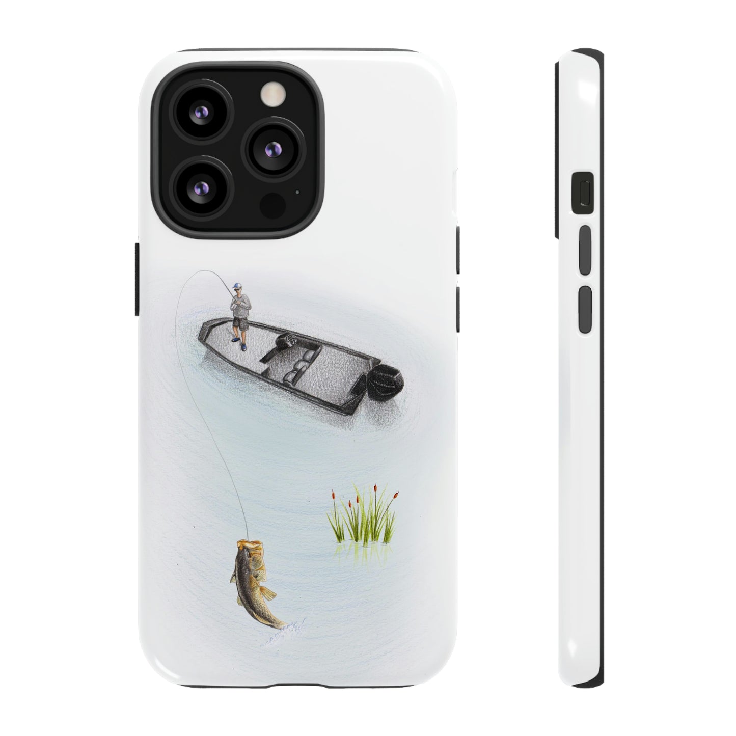 Tough Phone Case - Boat Fishing