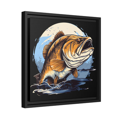 Bass - Matte Canvas - Black Frame