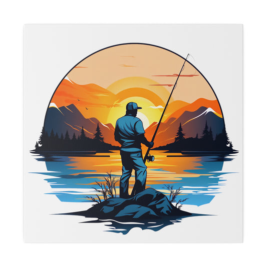 Fishing - Matte Canvas