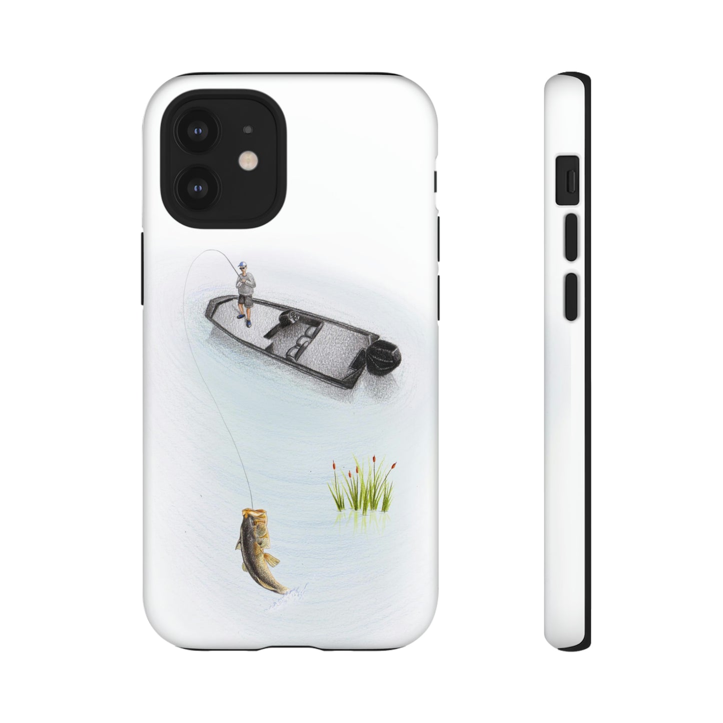 Tough Phone Case - Boat Fishing