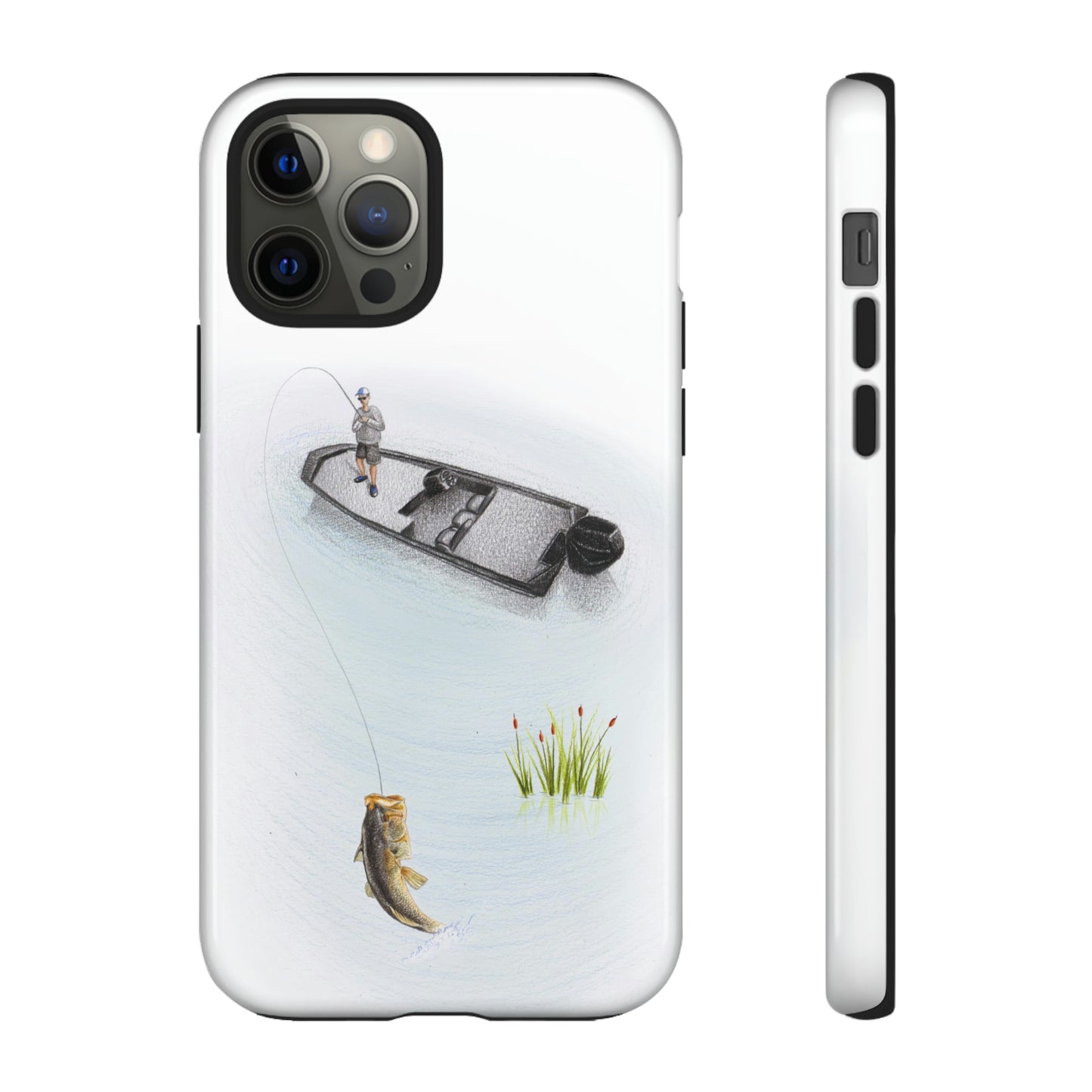 Tough Phone Case - Boat Fishing