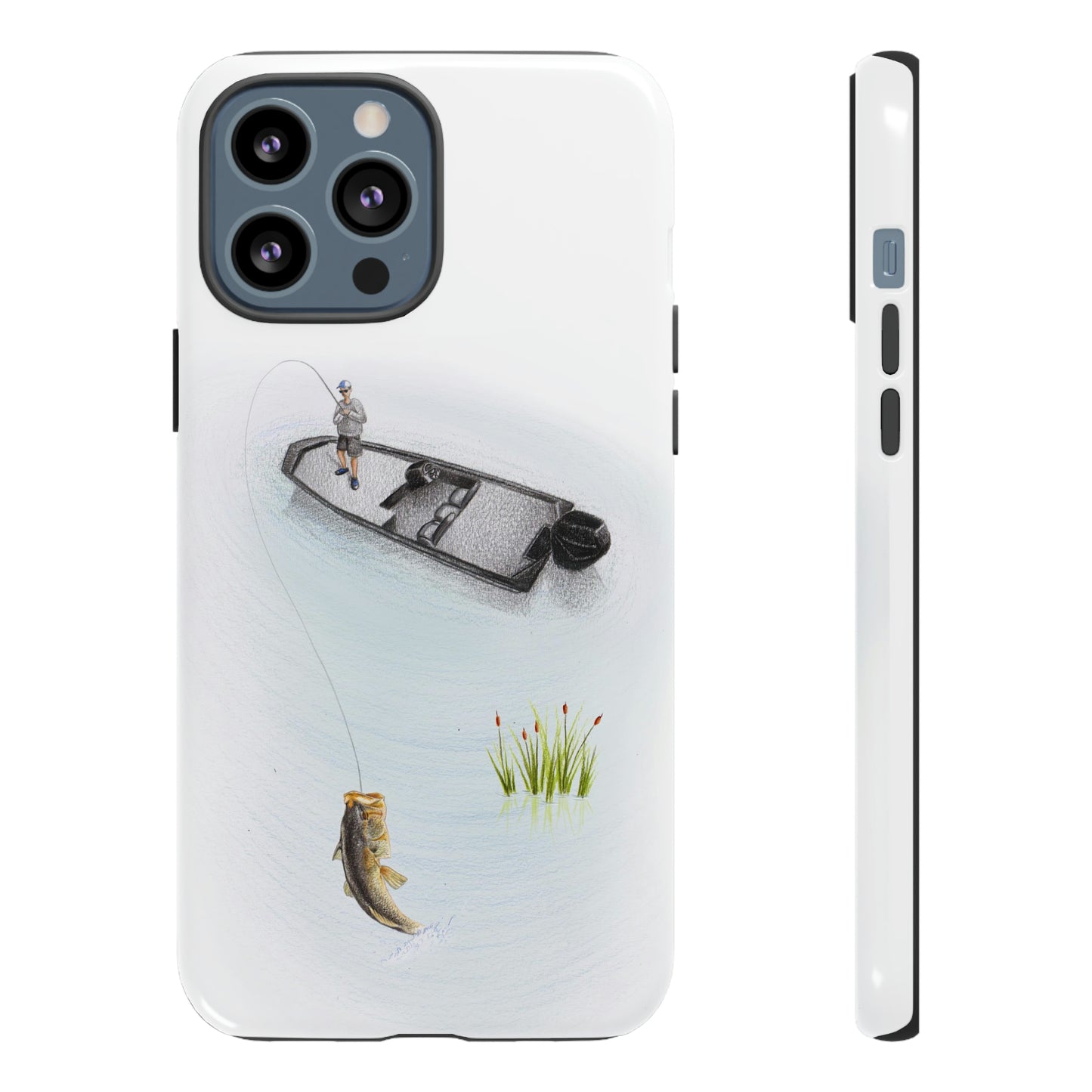 Tough Phone Case - Boat Fishing