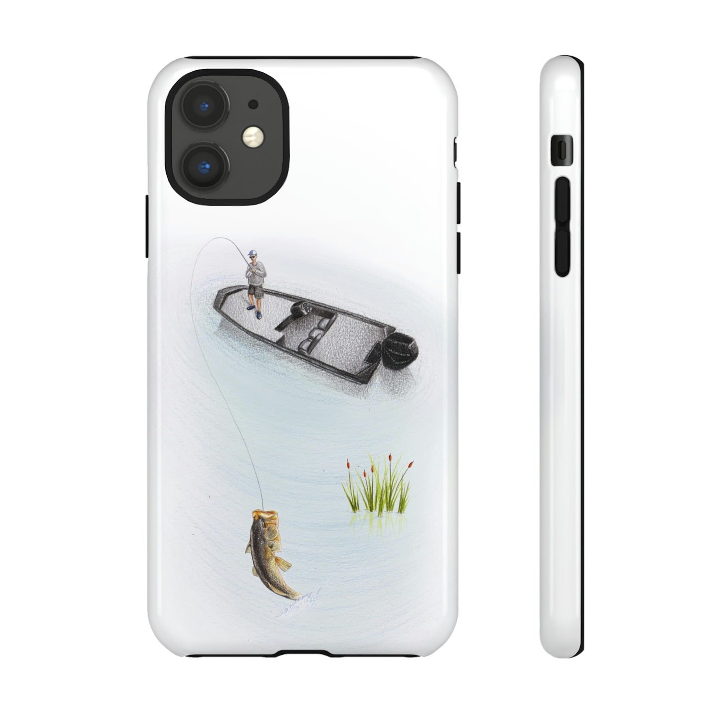 Tough Phone Case - Boat Fishing